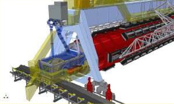 Reclaimer Drum Tugas Berat Untuk Reklamasi Batubara Di Terminal Batubara