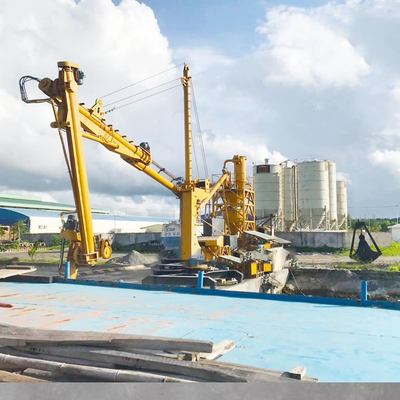 Sekrup yang dipasang di truk Type Ship Unloader untuk pembongkaran semen
