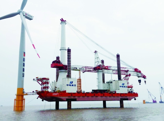 Menara Tenaga Angin Lepas Pantai Dibuat berdasarkan kebutuhan