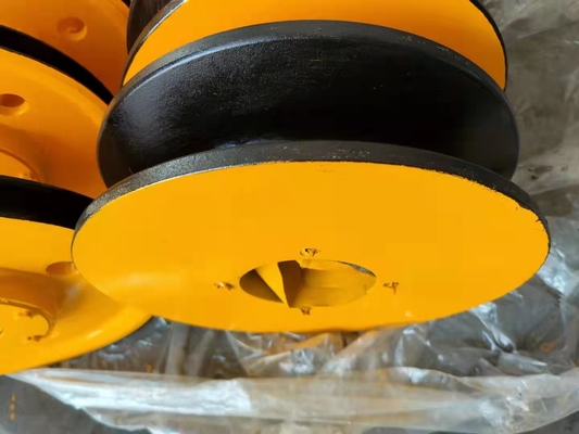 Hot Rolled Bagian Besar Mesin Steel Wire Rope Sheaves NSK Bearing