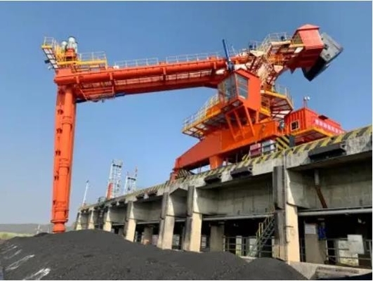 1200t/h Screw Ship Unloader Diterapkan Ke Pelabuhan