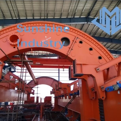 Sistem Dumper Mobil Rel Kereta Api Rotary Sistem Bongkar Muat Mobil Rel Tippler Wagon