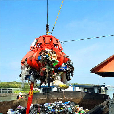 Ember ambil kulit jeruk hidrolik listrik untuk pembangkit listrik insinerasi sampah