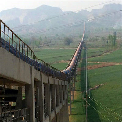 Belt Conveyor yang disesuaikan untuk Transportasi Jarak Jauh untuk menangani material curah