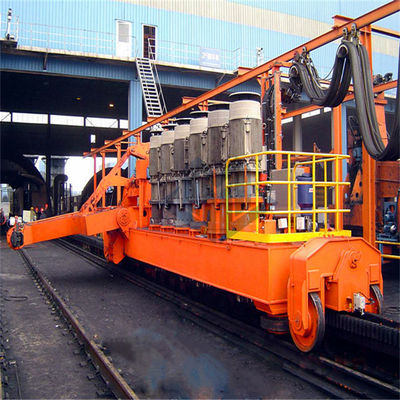 Rotary Railroad cart Dumper System Untuk Bongkar Batubara Dengan Cepat