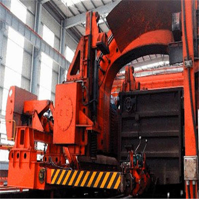 Mesin Tipping Mobil Kereta Api Sistem Rotary Dumper Otomatis Untuk Bahan Massal