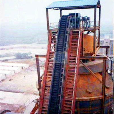 Sistem Belt Conveyor Sudut Miring Tinggi Tugas Berat Untuk Penanganan Material Massal