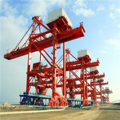 Rail Mounted Grab Type Ship Unloader Untuk Penanganan Batubara Dan Bijih