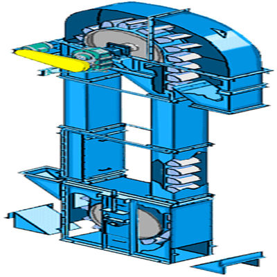 Lift Bucket Belt Tugas Berat Untuk Menyampaikan Material Massal