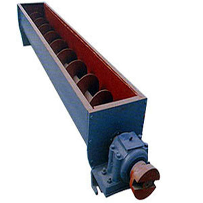 Jenis Listrik Conveyor Sekrup Horizontal Miring