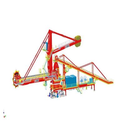 Sistem stacker dan reclaimer Kapasitas 1000tph Untuk Pembangkit Listrik