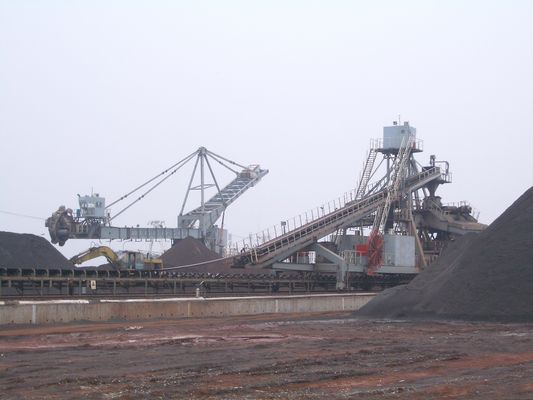 Sistem stacker dan reclaimer Kapasitas 1000tph Untuk Pembangkit Listrik