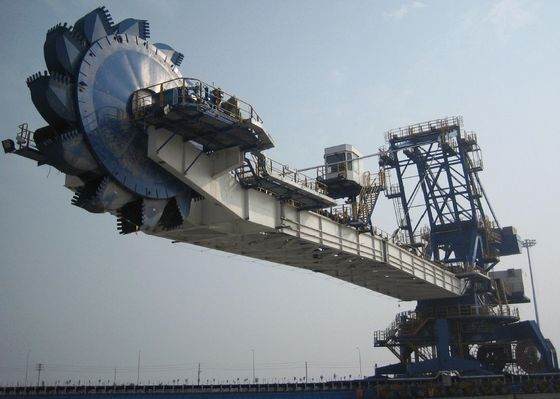 Sistem stacker dan reclaimer Kapasitas 1000tph Untuk Pembangkit Listrik