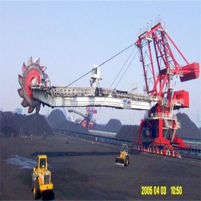 Bucket Wheel Reclaimer Material Stockyard Longitudinal Reclaimer