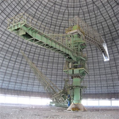 Bridge Type Scraper Stacker Dan Reclaimer Untuk Circular Stockyard