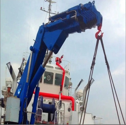 Electric Hydraulic Knuckle Jib Marine Crane dan Offshore crane