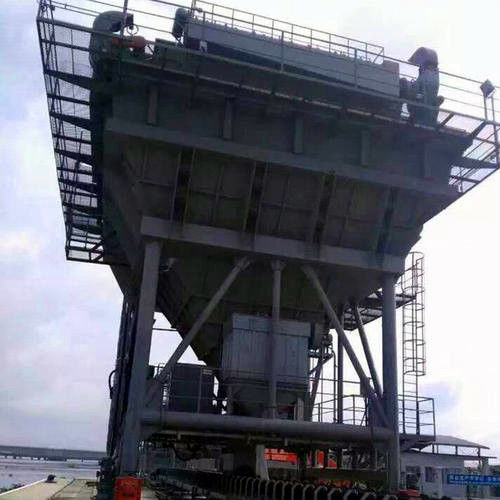 Jenis Kartrid Debu Terkendali Eco Hopper Untuk Bongkar Pelet Kayu Terminal Pelabuhan