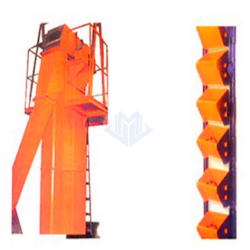 Heavy Duty Double Strand Chain Bucket Elevator Untuk Material Massal Vertikal Menyampaikan