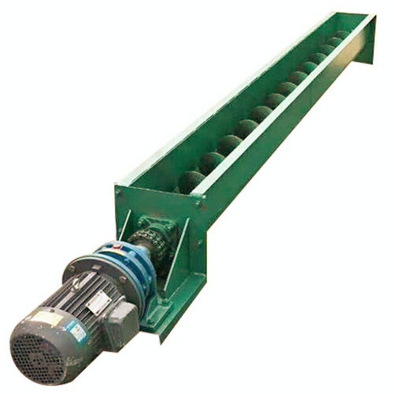 Jenis Listrik Conveyor Sekrup Horizontal Miring